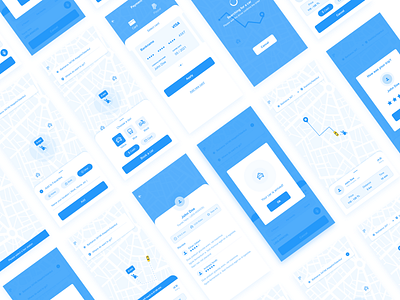 Taxi App wireframe app app design branding credit card checkout design mobile app mobile app design mobile design ui ux wireframe