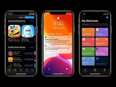 iOS 13 GUI for Sketch and Figma app design apple figma freebie gui guidelines ios ios design ios13 iphone sketch ui ui kit