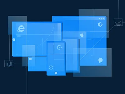 Device Fragmentation app browsers browserstack code design fragmentation illustration live mobile product test testing web
