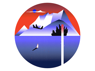 Globe-trotter ⛰ art artoftheday creative digitalart digitalillustration drawing dribbble globe globe trotter graphicdesign illustration illustrator illustrazione photoshop travel traveler