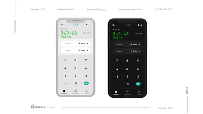 Currency Calculator UI app design minimal ui ux