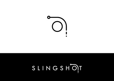 Slingshot design logo vector