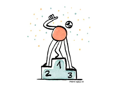 All-places winner artist character digital illustration drawing illustration illustration art illustrator minimalistic procreate simple illustration