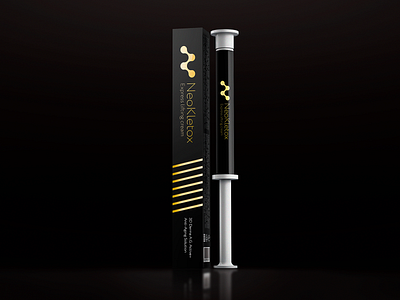 Rejuvenation Packaging 3d branding dark design pack packaging rejuvenation render tube