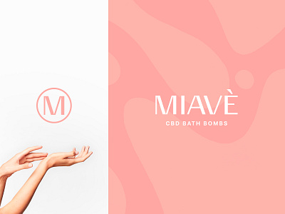 MIAVÈ Identity anxiety bath bath bombs brand branding branding design felax foil gold hemp high end identity logo luxury pattern relief self care stress type typography