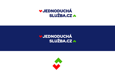 Easy Service Logo arrow arrows blue czech download easy green inspiration job logo logo design logodesign logodesigner logos logotype red service up variation