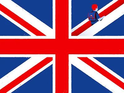 L'Express characterdesign conceptual illustration editorial editorial illustration flag illustration uk