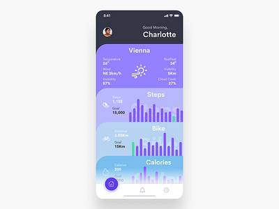 Fitness App Concept app clean concept design figma fitness fitness app ios app iphone iphone app mobile sport sports ui ui design