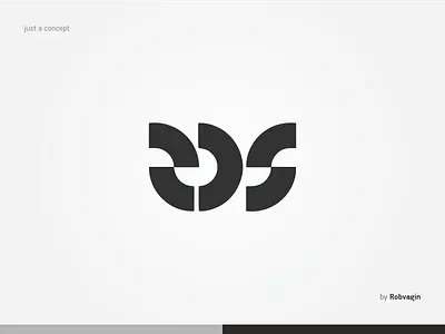 "RDS" - Identity concept #2 concept construction geometry logotype parts road wordmark