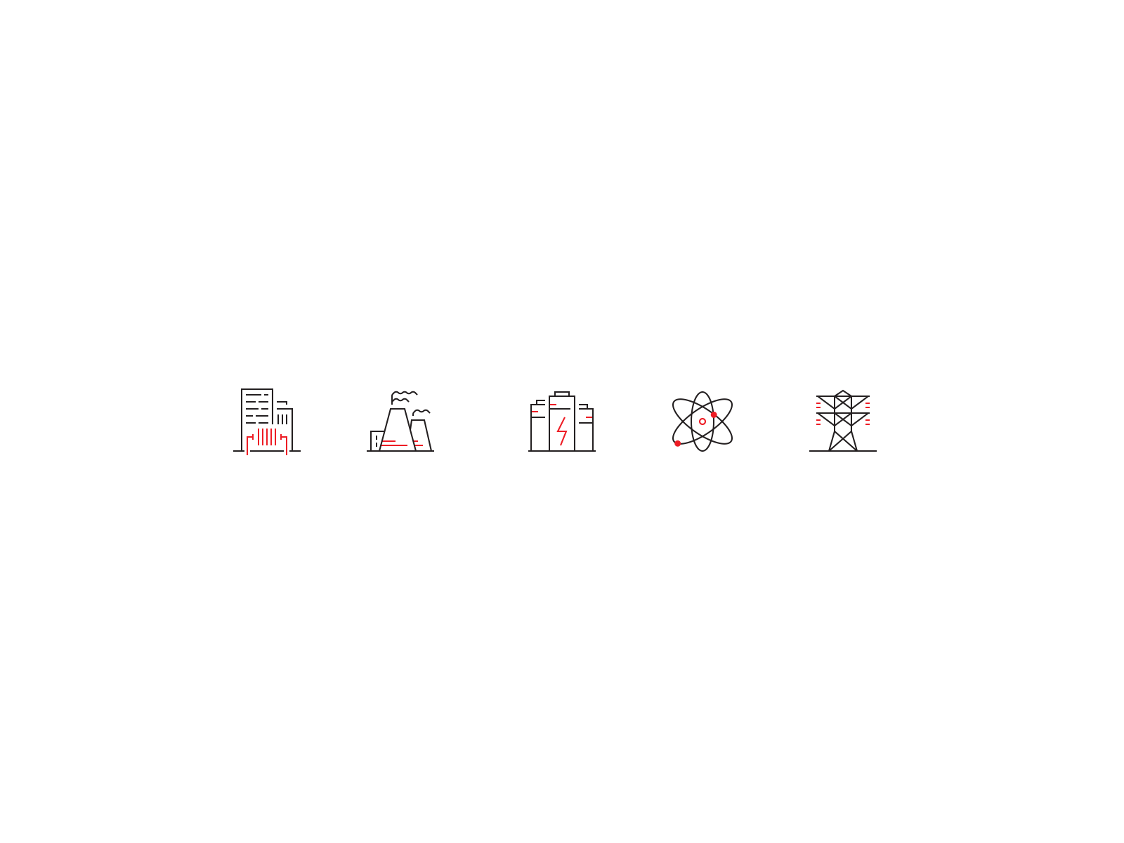 Industrial Icons animation app design icon illustration ui ux vector web website