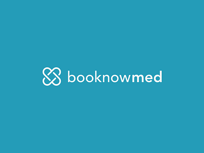 booknowmed / Logo Concept bandage blue booking app graphicdesign health healthcare heart icon infinity logo logo design logomark mark medical medical app medical care medical logo symbol typography unique