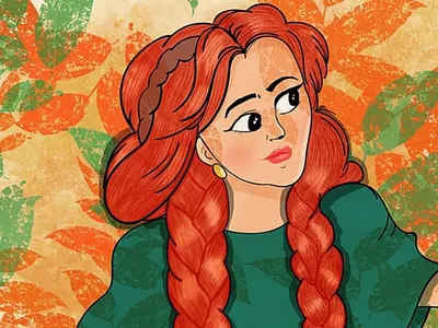 Girl Illustration adobe girl graphicdesign illustrations illustrator texture