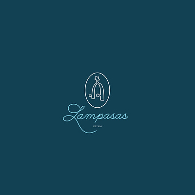 Lampasas Branding branding colortheory design icon illustration logo typography vector