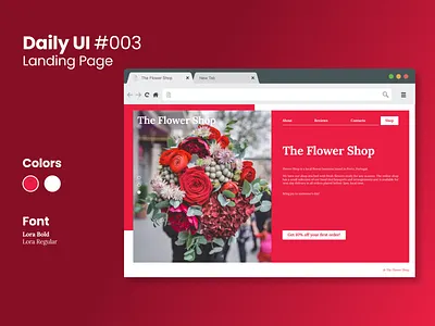 Daily UI #003 daily ui daily ui 003 daily ui challenge dailyui design figma landing page ui