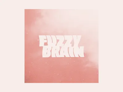 Fuzzybrain album fuzzybrain lettering type
