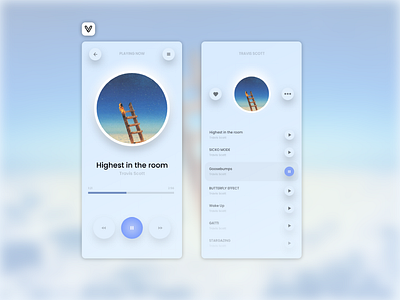 Highest in the room 💨 animation app app design app icon app ui app ux branding design icon music spotify ui ux web web design web ui web ui ux website