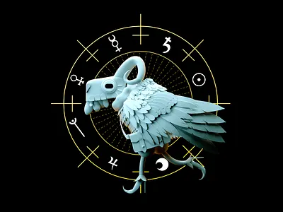 //03 - The Wizard - Clay Render 3d 3d art c4d character character design design digital graphic illustration render