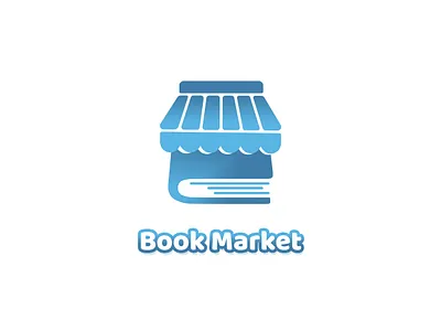 Book Market branding branding and identity branding company branding concept branding design flat design icon logo logobranding logodesign logotype simple typografy