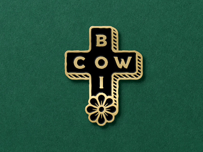 Cowboi Enamel Pin cowboi cowboy cross enamel pin queer western