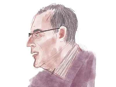 Bar patron brush drawing figure figure drawing illustration ink ipad procreate texture watercolor