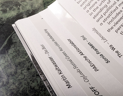 Humana City Leaks Author Names Detail balcandwhite book design details editorial editorial design minimal pages publication typography