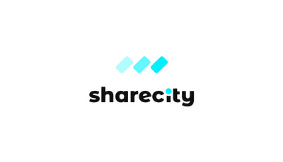 sharecity | rideshare car service | daily logo challenge day 29 app application logo branding car dailylogochallenge design flat logo rideshare typography