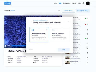 MSTR.TV New Upcoming UI Work billing credit cart invoice invoices mstr.tv playlist profile settings ui video