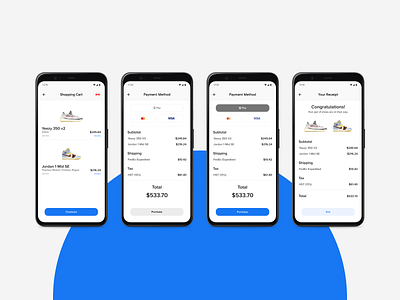 Daily UI #002 — Checkout 002 app daily daily ui hypebeast mobile product design sneakers thano ui ux ysdn