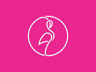 Circle Line Flamingo Logo Designs branding creative logo feminine logo flamingo flamingo logo logo logo design logo for sale logos luxurious logo luxury logo mature logo minimalist minimalist logo modern logo monoline logo pictorial mark simple logo sophisticated logo unique design