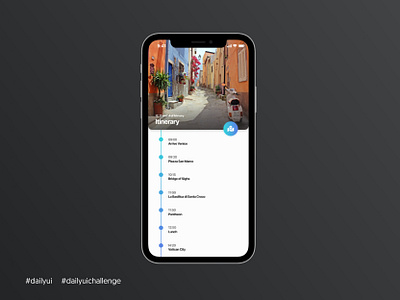 Daily UI #079 - Itinerary 079 aveiro daily ui 079 dailyui dailyui 079 dailyui079 dailyuichallenge elvas freelancer graphic designer itinerary layout map mapping minimalist mobile ui schedule ui design ui designer ui ux
