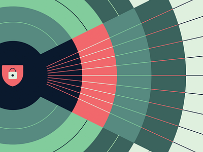 Data Lifeline | Blog Illustration branding data healthcare illustration medicaid medicare security visual art