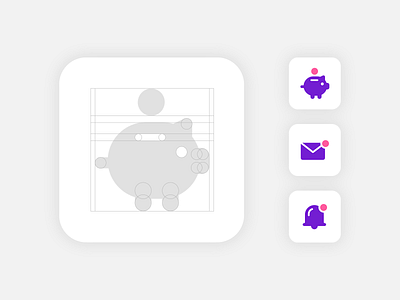 Dapper: UI Icons blockchain branding character crypto dapper dapperlabs design illustration ui vector