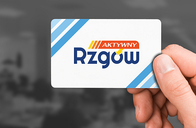 Aktywny Rzgow Logo & Card Design customer card design local sports centre logo logo logo design loyalty card regular customer card sport card sport plan card