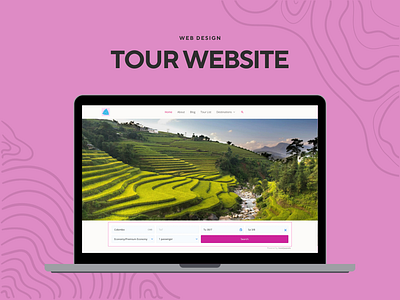 Travel & Tourism Website design minimal website ui userexperience web web design web ui web ux website