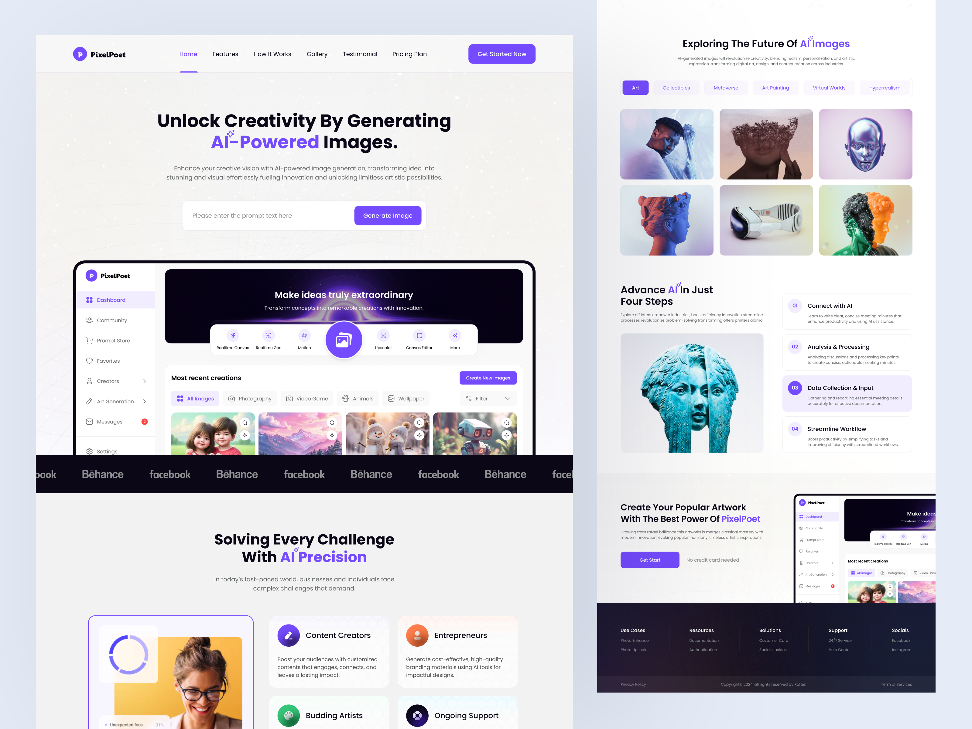 Example of Landing Page Design