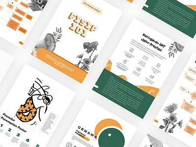 FISIP 101 Magazine collage design layout magazine minimalist print