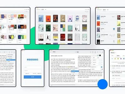 RIDIBOOKS Desktop App Redesign beta book desktop desktop app ebook ridi ridibooks ui ux viewer