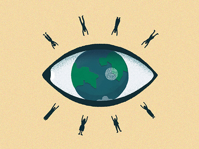 Harmony with nature curiouskurian earth editorial editorial illustration harmony illustration magazine illustration nature ourplanetweek planetearth