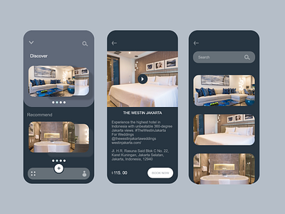 The Westin Jakarta app buy design mobile mobile ui play uiux