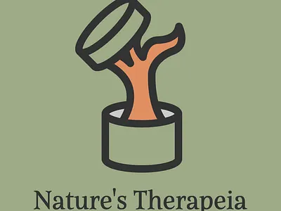 Natural Cosmetic Company Logo branding design flat design flatdesign graphic design graphicdesign logo logo design logodesign vector