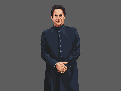 Imran Khan Vector Illustration design first shot illustration letsvectorize photo to vector vector vectorart vectorise