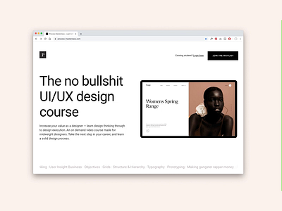 homepage web web design