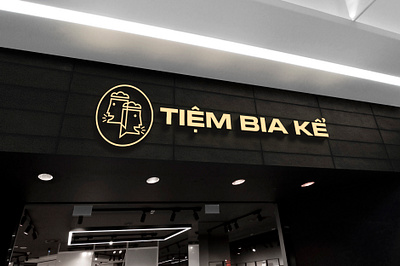 Tiệm bia kể - Beer club branding beer beer branding beer club beer club branding beer glass branding branding design design a day design agency graphic design illustraion logo logo design logodesign maydesign thietkecotam