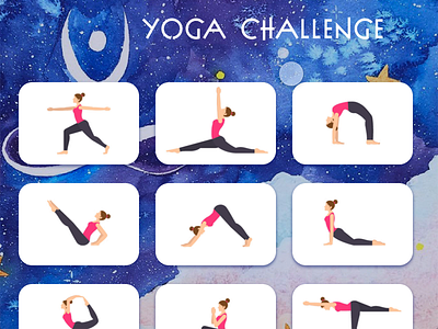 5-Minute Challenge creative design creativity design ui ux web xd xd design xdchallenge xddailychallenge yoga