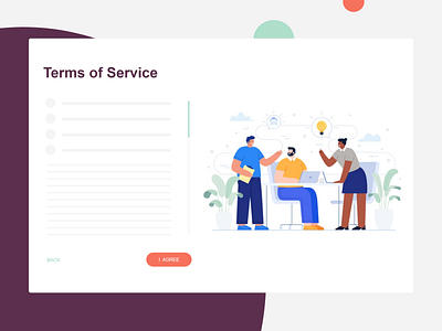 Daily UI :: 089 - Terms of Service daily ui