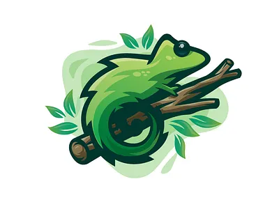 Chameleon Logo adobe animal awesome brand branding business company design designer harmony icon idea ilustration inspiration logo logo design logoinspiration modern professional vector