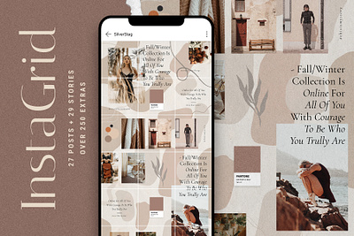 #InstaGrid 11 - Instagram Puzzle creative creative market creativemarket design elegant grid template instagram instagram feed instagram pack instagram post instagram template products puzzle feed puzzle template puzzle theme social media social pack