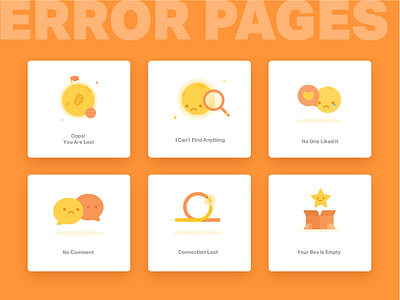 ERROR 404 design error error page icon illustration ui