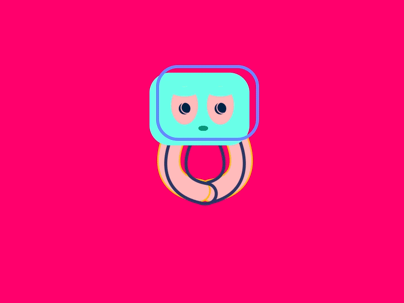 Jelly Fish 2d animation 2danimation aftereffects animated gif animation motion art motiongraphics