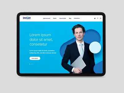 Intoit Proposal brand brand identity branding design logo mockup posters typography